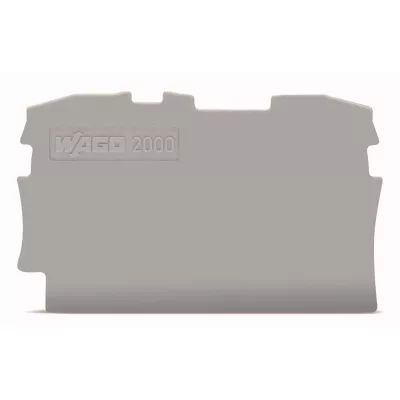 Wago terminal end and response plate 2000-1291