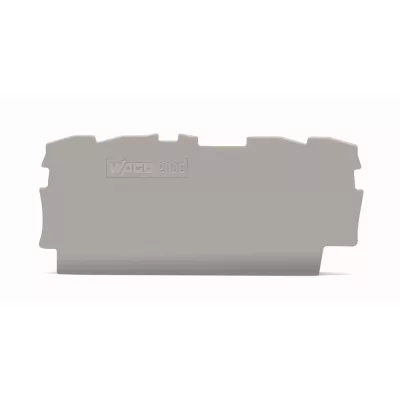 Wago terminal end and response plate 2000-1491