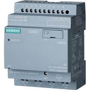 Siemens LOGO! Basic kijelző nélkül (alapegység) 12/24RCEO 6ED1052-2MD08-0BA1