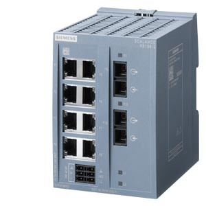 Siemens industrial unmanaged switch Scalance XB108-2 6GK5108-2BD00-2AB2