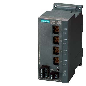 Siemens industrial managed switch Scalance X200-4PIRT 6GK5200-4AH00-2BA3