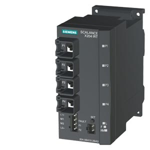 Siemens ipari menedzselt switch Scalance X204IRT 6GK5204-0BA10-2BA3