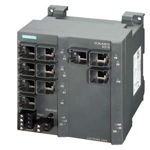 Siemens industrial managed switch Scalance X310 6GK5310-0FA10-2AA3