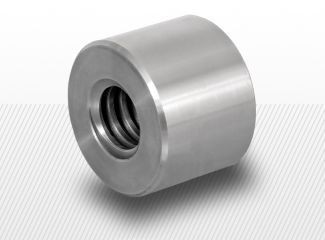 Trapezoidal Nut for Manual movement Stainless steel 16X4 Left