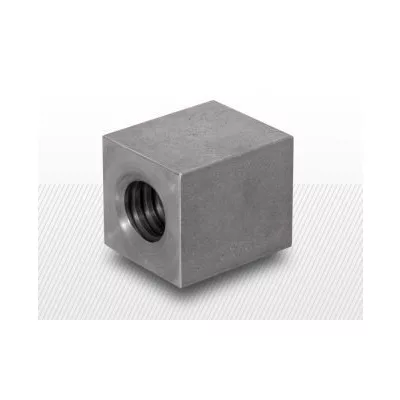   Trapezoidal nut for Manual movement Cube Steel 12X3 Right-handed