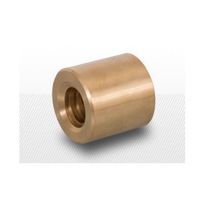   Trapézmenetes Anya Gépi mozgatás Hengeres Bronz 14X3 Balos