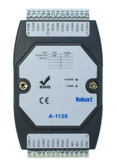 8xPt100-MODBUS jelátalakító