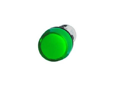 Benedict LED hole-mounted compact Illuminating block, IP65, 170-250VAC, green