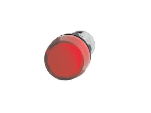 Benedict LED hole-mounted compact Illuminating block, IP65, 170-250VAC, red