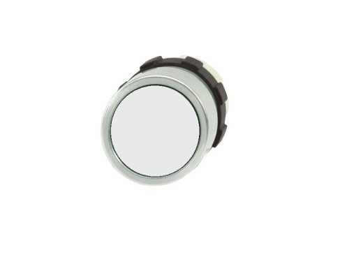 White illuminated push button head that can be installed in a Benedict push button hole