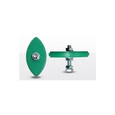 Feszítő ovális csuszka csavarral OVR 10-1 D