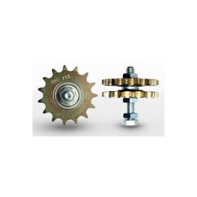 Sprocket with bearing with screw 06B-1 Z=15 Z=15