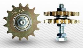 Sprocket with bearing with screw 06B-1 Z=15 Z=15