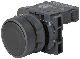 Schneider Push button 22mm black 1NO XB5AA21