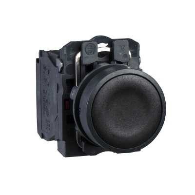 Schneider Nyomógomb 22mm fekete 1NO+1NC XB5AA25