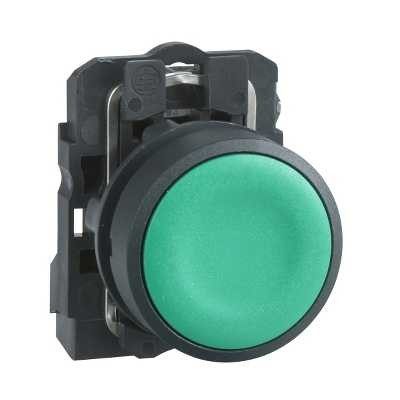 Schneider Nyomógomb 22mm zöld 1NO XB5AA31
