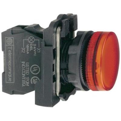 Schneider Nyomógomb 22mm piros 1NC XB5AA41