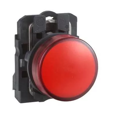 Schneider Jelzőlámpa 22mm piros LED-del XB5AVB4