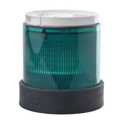   Schneider Fényoszlop egység LED-es zöld 24VAC/DC folyamatos fény XVBC2B3