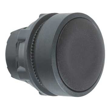 Schneider Push button 22mm black flat ZB5AA2