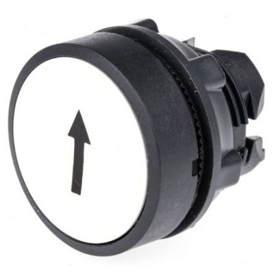   Schneider Nyomógomb 22mm fehér síkban levő jelöléssel ZB5AA334