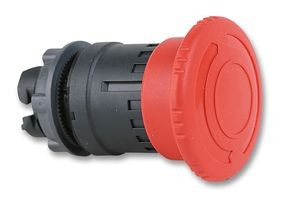 Schneider Emergency button 22mm head diameter: 40mm red button head ZB5AS844