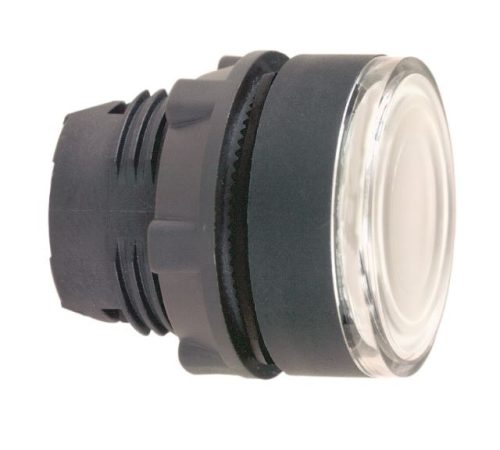 Schneider Illuminated push button 22mm white head for LED ZB5AW313