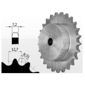 Stainless steel Sprocket 08B 1/2 X 5/16 ''