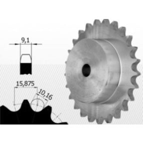 Sprocket 10B 5/8 X 3/8 ''